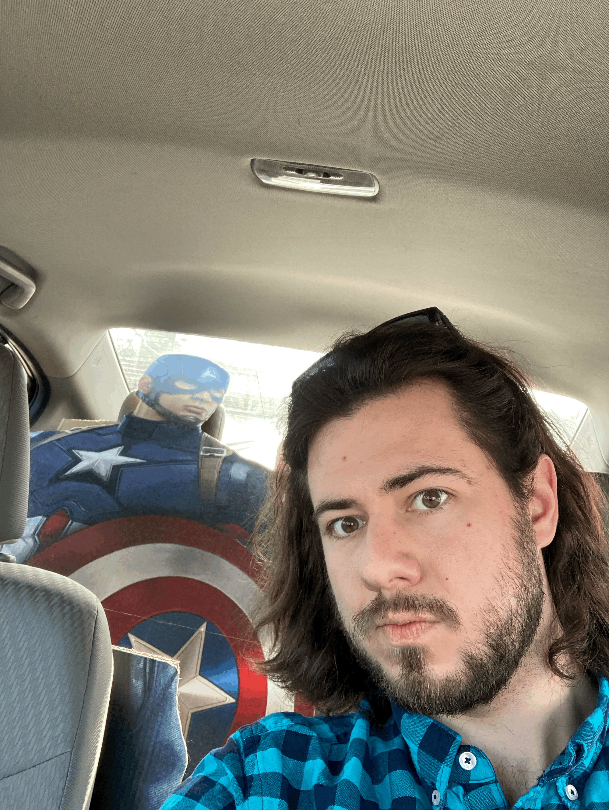 The road has been hit!